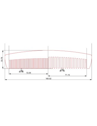 Petit Parisien (Horn comb)