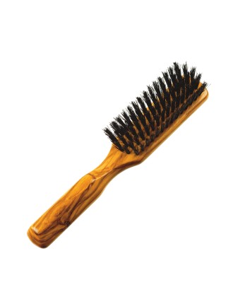 Brosse plate manche olivier