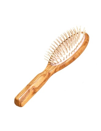 Oval "Oliver" brush with maple spikes