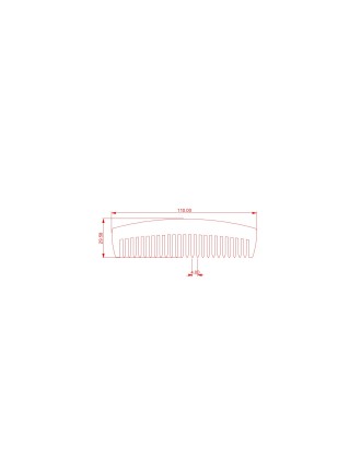 Beard comb (Horn comb)