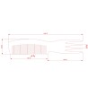 Tananarive (Horn comb)