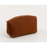 Large leather toiletry bag