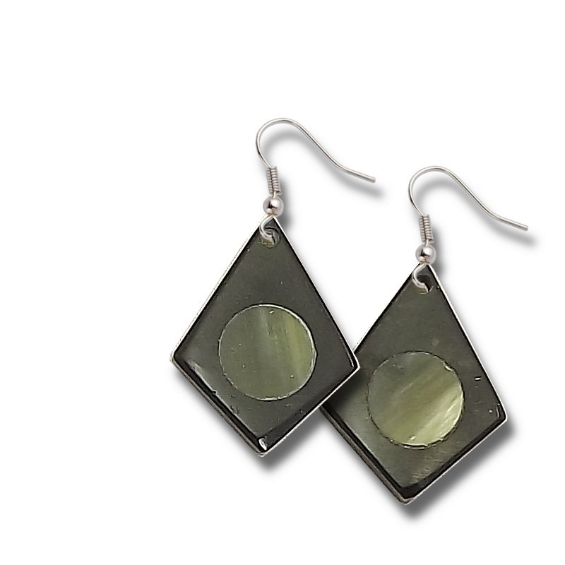 Earrings Losange plein