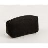 Large leather toiletry bag (black in discount)