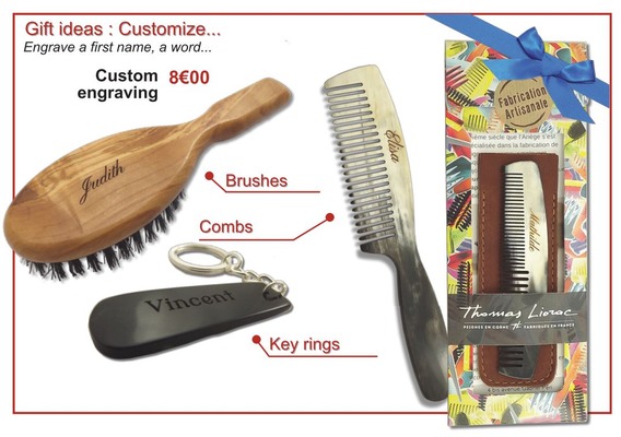 Customize combs and brushes